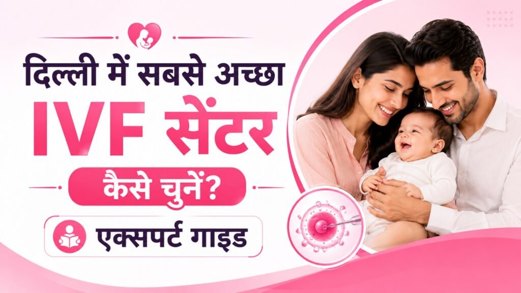 दिल्ली में सबसे अच्छा IVF सेंटर कैसे चुनें एक्सपर्ट गाइड